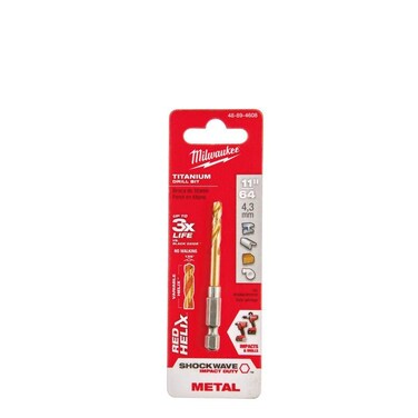 Drill Bit, Titanium, 11/64 In.