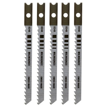 Milwaukee Electric Tool 48-42-0240 Multi-Purpose Jig Saw Blade, 3-1/8" L x 7/32" W, 8 TPI