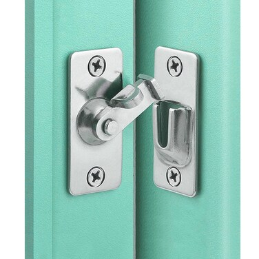 90 Degree Locking Privacy Lock Sliding barn Door Latch Right Angle Door Clasp cam Lock