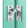 90 Degree Locking Privacy Lock Sliding barn Door Latch Right Angle Door Clasp cam Lock