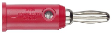 Pomona 1325-2 Banana Plug, SOLDERLESS, RED (Pack of 10)