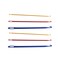 6pcs Crochet Hooks with Holes Metal Crochet Hooks Needles Knitting Needles Yarn Crochet Knitting Tools for DIY Crafts Crochet Darning Sewing