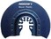 Arrow OSC108-1 Wood Segment Oscillating Tool Cutting Blade for Hardwood, PVC, Drywall, Universal, Fits Most Multitools, 3-7/16 inch