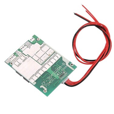 4S 100A 12V LiFePO4 Battery Board Lithium Iron LFP Battery Board Charging Controller with Balance