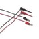 Fluke TL950 2 Piece Mini-Pincer Test Lead Set, 30V rms/60V DC Voltage, 5A Current, 90cm Long