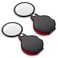 2PCS Upgrade 10X Small Magnifying Glasses for Kids/Senior, Pocket Magnifier for Reading/Close Work, Mini Folding Magnifying Magnify Glass with Protective Sheath, Ideal for Repairing/Hobby/Coins, 1.96