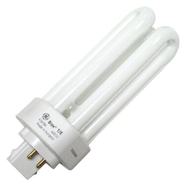 GE Lighting Energy Smart CFL 97614 26-Watt, 1800-Lumen Triple Biax Light Bulb with Gx24Q-3 Base, 1-Pack