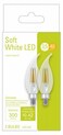 G E Lighting 32596 4W, Clear LED Light Bulb, White