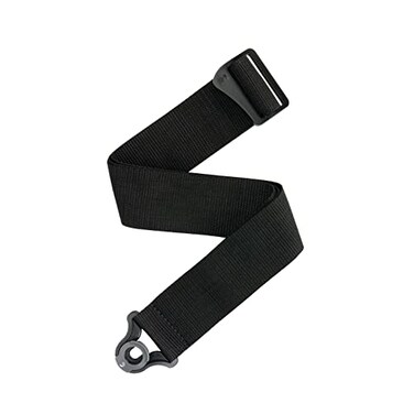 D'Addario Auto Lock Guitar Strap - Guitar Accessories - Electric Guitar Strap, Acoustic Guitar Strap, Acoustic Electric Guitar Strap &amp; Bass Guitar Strap - Polypro- Black