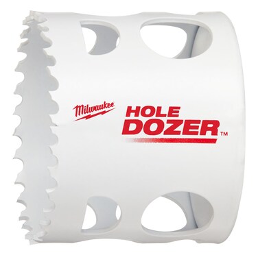 Hole Dozer Hole Saw, Bi-Metal, 2-1/4 in