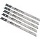 Milwaukee GIDDS2-2488093 3-5/8", 10 Teeth per Inch, High Carbon Steel Jig Saw Blades, 5-Pack