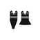 Arrow OSCSCPK-2A General Purpose Scraping Blade Kit for Oscillating Multitools, Includes 2 Scrapers for Removal of Paint, Caulk, Adhesives, and Sealants