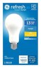 GE Refresh LED A21 1600 lumens, 100 watt Equivalent Using only 13.5 watts, Bright Energetic Daylight