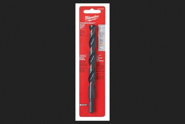 Milwaukee 48-89-2737 31/64" Thunderbolt Oxide Drill Bit, Black