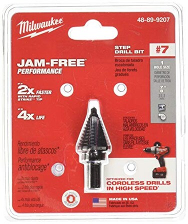 Milwaukee 48-89-9207 Step Bit #7 7/8
