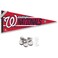 Washington Nationals Pennant Banner and Wall Tack Pads