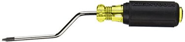 Klein Tools 670-3 Screwdriver, 3/16-Inch Cabinet-Tip Rapi-Driv, with 4-Inch Shank, Made in USA