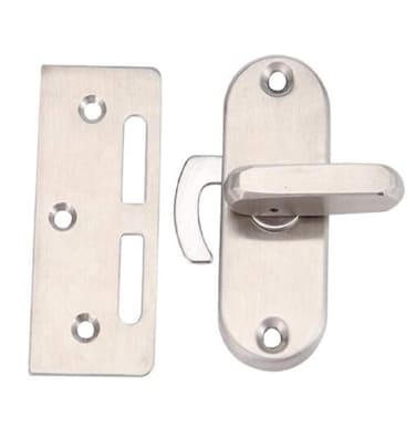 Sliding Door Lock 90 Degree Moving Door Right Angle Buckle Privacy Lock, Sliding barn Door Lock and Latch Bolt Lock cam Lock
