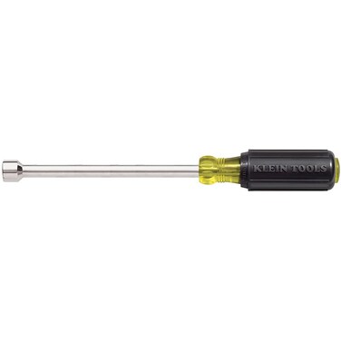 Klein Tools 646-5/16 5/16-Inch Nut Driver with 6-Inch Hollow Shaft and Cushion Grip Handle, Made in USA