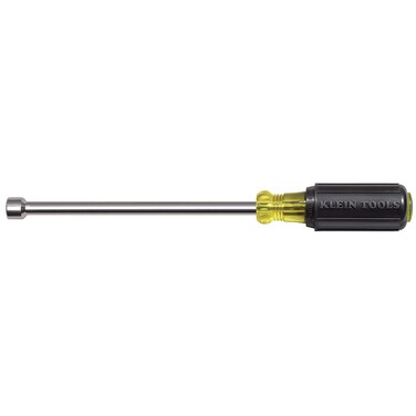 Klein Tools 646-3/8M Magnetic Tip Nut Driver, 3/8-Inch with 6-Inch Hollow Shank, Made in USA