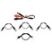 Klein Tools 770-910 Replacement Cable TDR Test Lead Kit With 5 Leads, BNC Connector to Alligator Clips, CAT-6 RJ45 to CAT-6 RJ45