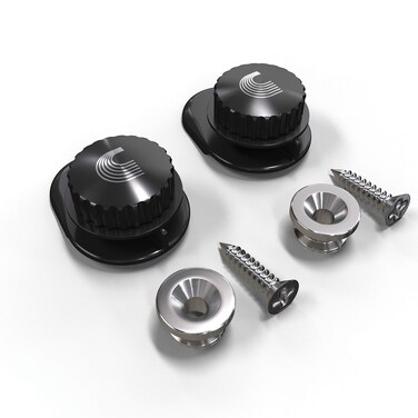 D'Addario Accessories Universal Strap Lock System, Nickel