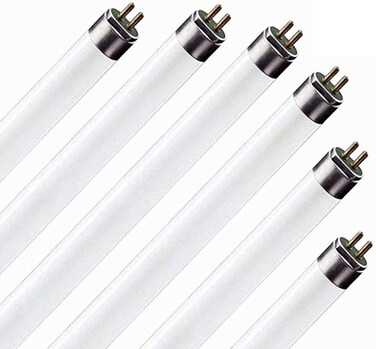 (6 Pack) GE 72133 - F17T8/XL/SPX35WMEC Straight T8 Fluorescent Tube Light Bulb 17 watts T8 3500K