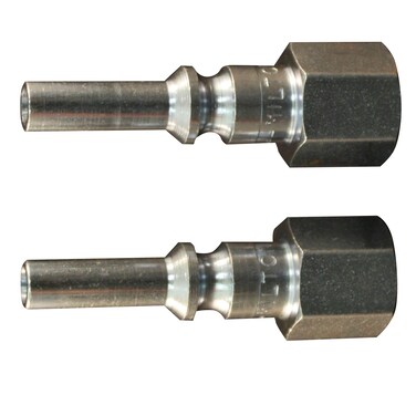 Milton S-792 1/4" FNPT L Style Plug - Pack of 2
