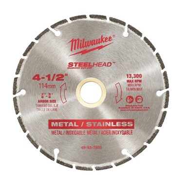 4-1/2" STEEL CUTTING SEGMENTED