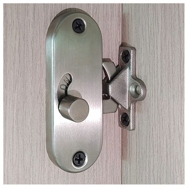 Sliding Bolt Door Lock,Slide Locks for Inside Door,Sliding Door Lock 90 Degree Moving Door Right Angle Buckle Privacy Lock, 90 Degree Latch and Latch Bolt Lock cam Lock Pocket Door Latch