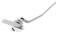 KOHLER 87115-CP Left Trip Lever Service Kit, Polished Chrome, Left replacement trip lever kit for Kohler toilets, Composed of durable materials