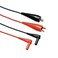 Fluke TL28A Test Lead Set, 2 Way Clip, One Red/One Black
