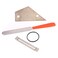 Exceart Fret Protector Guitar Maintenance Tool Fret Wire Bender Guitar Luthier Stand Guitar Fret File Fret Leveling Tools Guitars Guitar Repair Tool Musical Instrument Darts