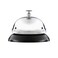Universal Call Bell, 3.34 inch Diameter, black: silver (10000)