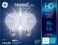 GE Reveal LED Light Bulbs, 60 Watt, G25 Globe Bulbs, Medium Base (2 Pack)