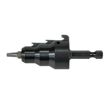 Klein Tools 85091 Power Conduit Reamer with Improved Bit Retention, 1/2-, 3/4- and 1-Inch, Made in USA