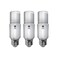 GE Bright Stik LED Light Bulbs, 9 Watt (60 Watt Equivalent) Soft White, Medium Base, Non-Dimmable (3 Pack)