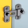 2Pack Sliding Door Lock bar barn Door Latch Hook-and-Eye Buckle Wooden Fence Door Lock Black Door Latch Lock Ship Window Lock Door latches Internal