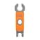 Klein Tools 68426S Solar Panel Insulating Wrench, Assembly and Disassembly Tool for MC4 Style PV Connectors, 2-Piece