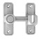 WANLIAN 90 Degree Barn Door Lock Zinc Alloy Heavy Duty Sliding Door Lock Pocket Door Lock for 180 Degree