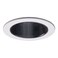 Halo 993P, 4" Trim Coilex Baffle White Trim with Black Baffle
