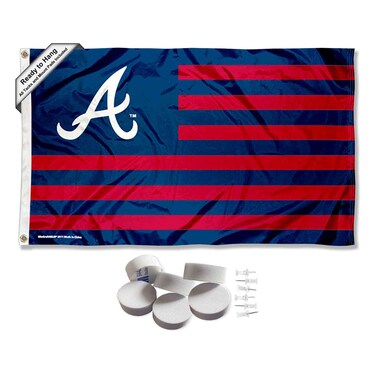 Atlanta Braves Nation Banner and Tapestry Wall Tack Pads