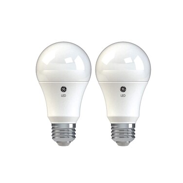 GE Basic LED Light Bulbs, 100 Watt, Soft White, A19, Medium Base (2 Pack)