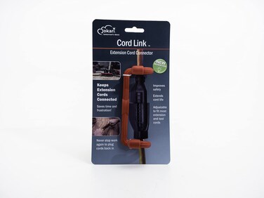 Jokari Extension Cord Connector to Join 2 Electric Cords and Keep them Connected Preventing Unintentional Disconnections and Protect Against the Loss of Power When Using Power Tools Indoors or Out (4)