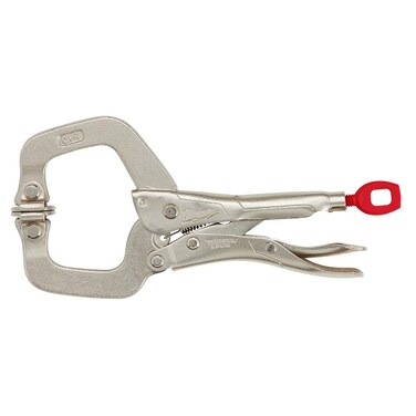 MILWAUKEE'S Locking C-Clamp, 6In, Chrome Plated, 1Pc (48-22-3522)