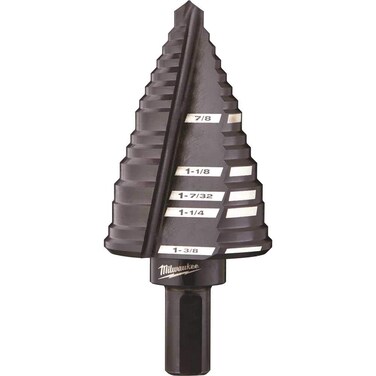 Milwaukee 48-89-9212 Step Bit #12 7/8" - 1-3/8