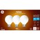 GE Relax LED Light Bulbs, 60 Watt, Soft White, G25 Globe Bulbs, Frosted, Medium Base (3 Pack)