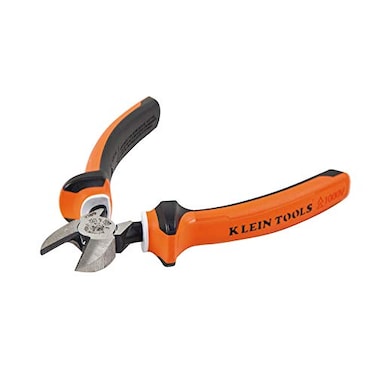 Electrician's Insulated Diagonal Cutters 160 mm, Klein Tools 2206EINS, White
