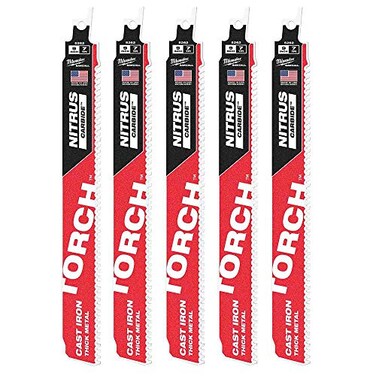 MILWAUKEE 9" 7TPI The Torch for CAST Iron with (48-00-5562)
