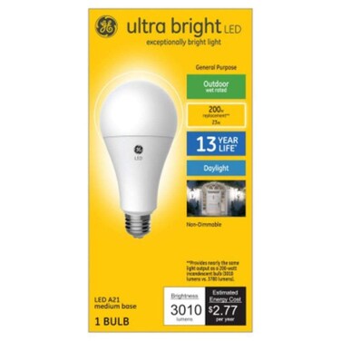 LED A21 E26 DL 200W 1PK
